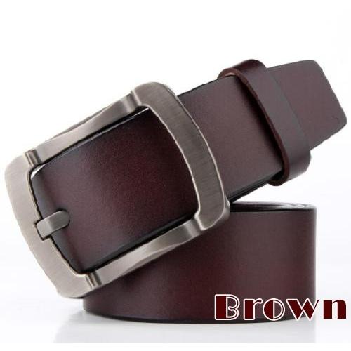 レザーベルト メンズ 黒 ブラック 革 皮 ビジネスベルト 存在感あるバックルがポイント 父の日 プレゼント | ブランド登録なし | 02