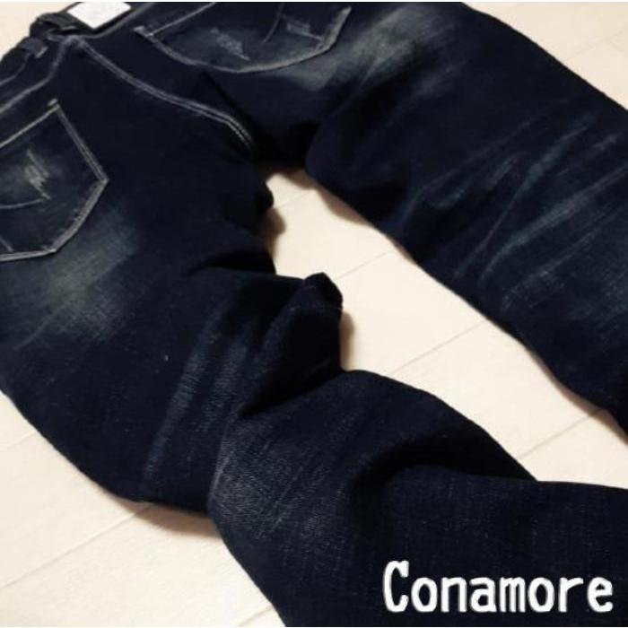 スキニーパンツ デニム メンズ 大きいサイズ スキニー スキニージーンズ ダメージ ストレッチ デニム 夏 春 秋 冬 ズボン | ブランド登録なし | 10