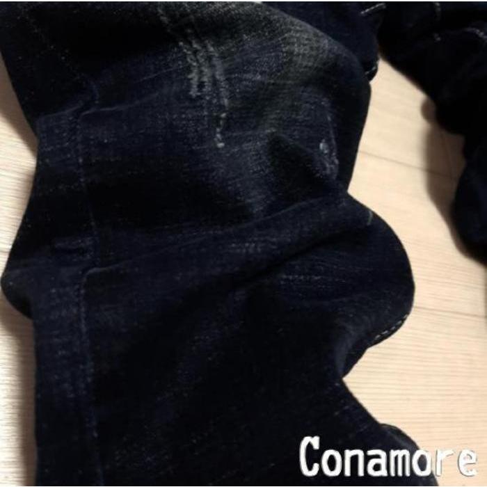 スキニーパンツ デニム メンズ 大きいサイズ スキニー スキニージーンズ ダメージ ストレッチ デニム 夏 春 秋 冬 ズボン | ブランド登録なし | 05