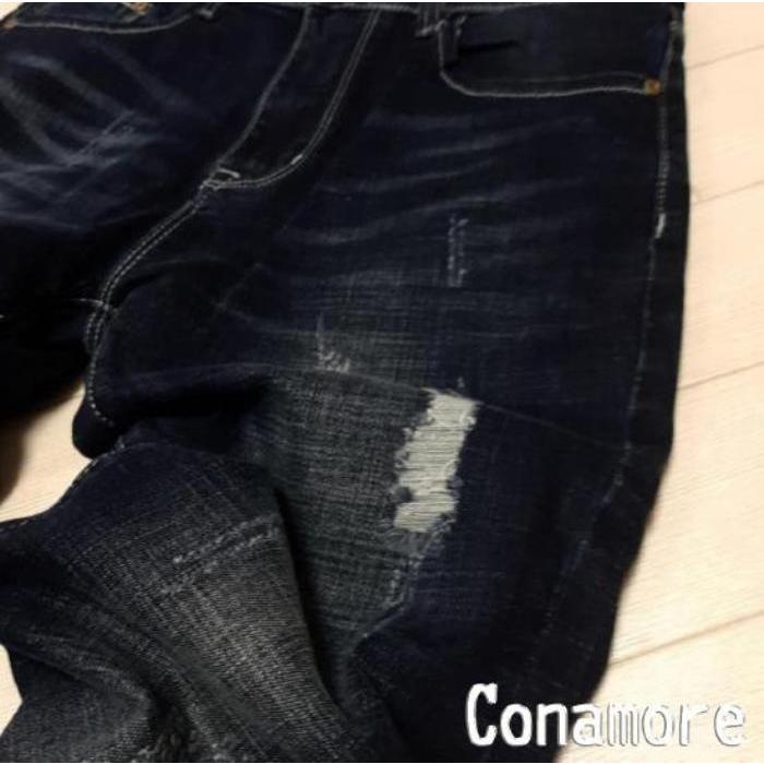 スキニーパンツ デニム メンズ 大きいサイズ スキニー スキニージーンズ ダメージ ストレッチ デニム 夏 春 秋 冬 ズボン | ブランド登録なし | 06