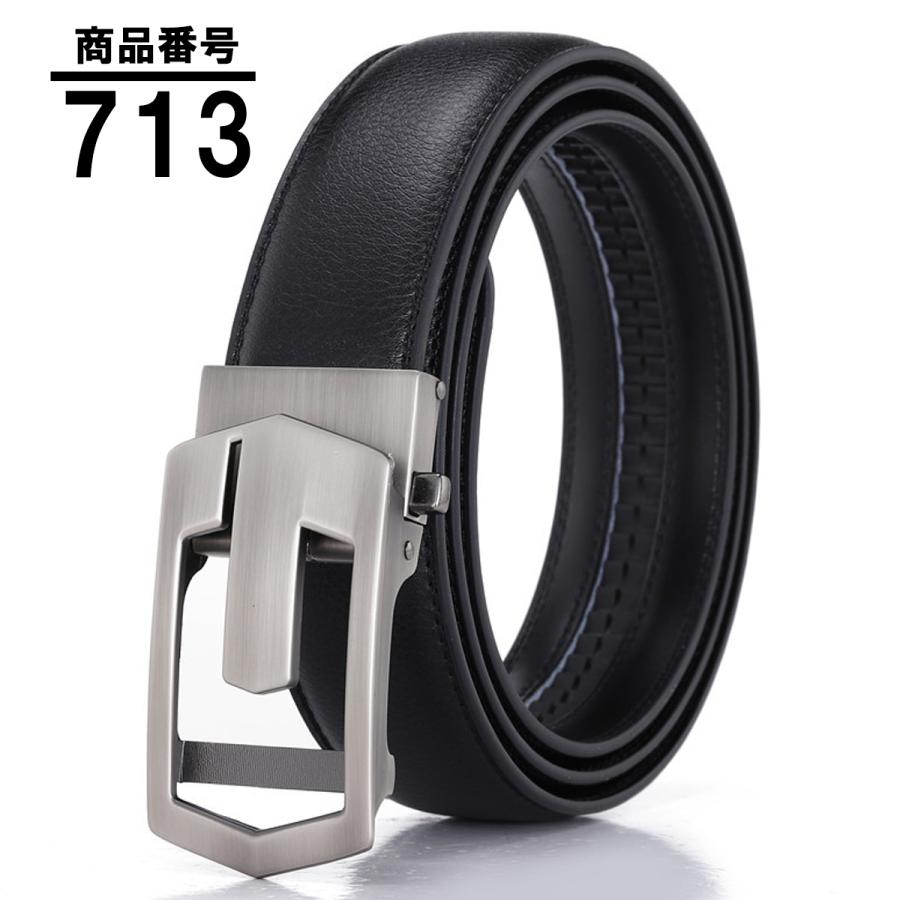 ゴルフベルト 白 黒 ベルト メン ズ おしゃれ ゴルフウエア レザ ーベルト オートロック 自動ロッ ク プレゼント | ブランド登録なし | 10