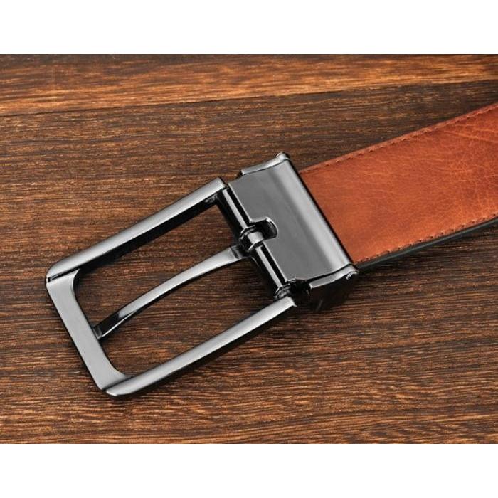 リバーシブルベルト ベルト メンズ 本革 牛革 レザー ビジネス ビジカジ カジュアル ブラック ポイント消化 548 父の日 プレゼント | ブランド登録なし | 07
