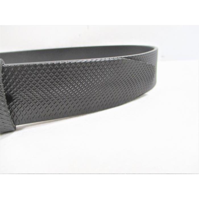 レザーベルト メンズ 黒 ブラック 革 皮 ビジネスベルト 存在感あるバックルがポイント 父の日 プレゼント | ブランド登録なし | 05