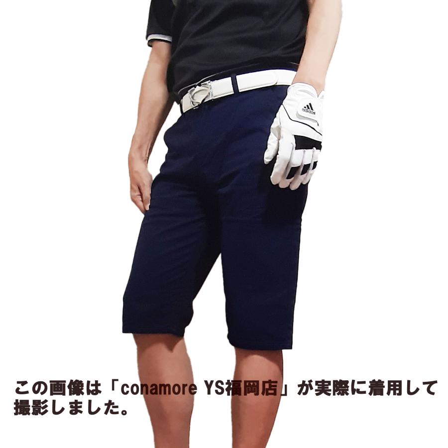 ゴルフウェア メンズ 夏 ストレッチパンツ ハーフパンツ 七分丈 膝下 ゴルフパンツ 半ズボン 無地 白 赤 紺 おしゃれ 春 秋 | ブランド登録なし | 16