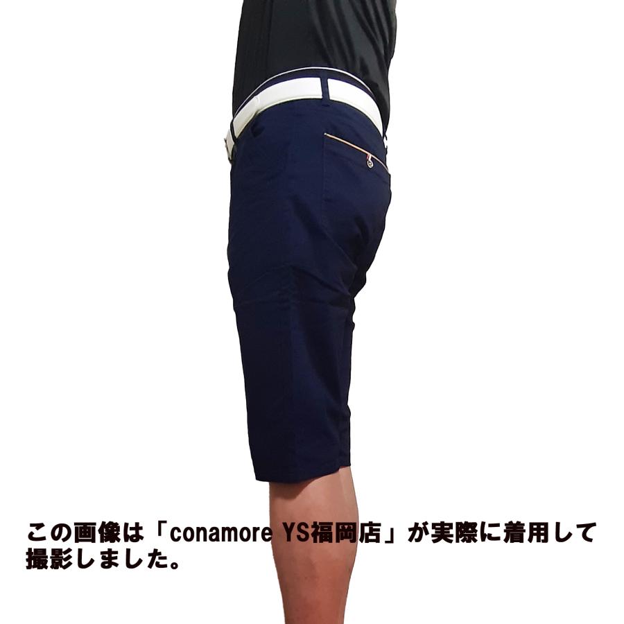 ゴルフウェア メンズ 夏 ストレッチパンツ ハーフパンツ 七分丈 膝下 ゴルフパンツ 半ズボン 無地 白 赤 紺 おしゃれ 春 秋 | ブランド登録なし | 17