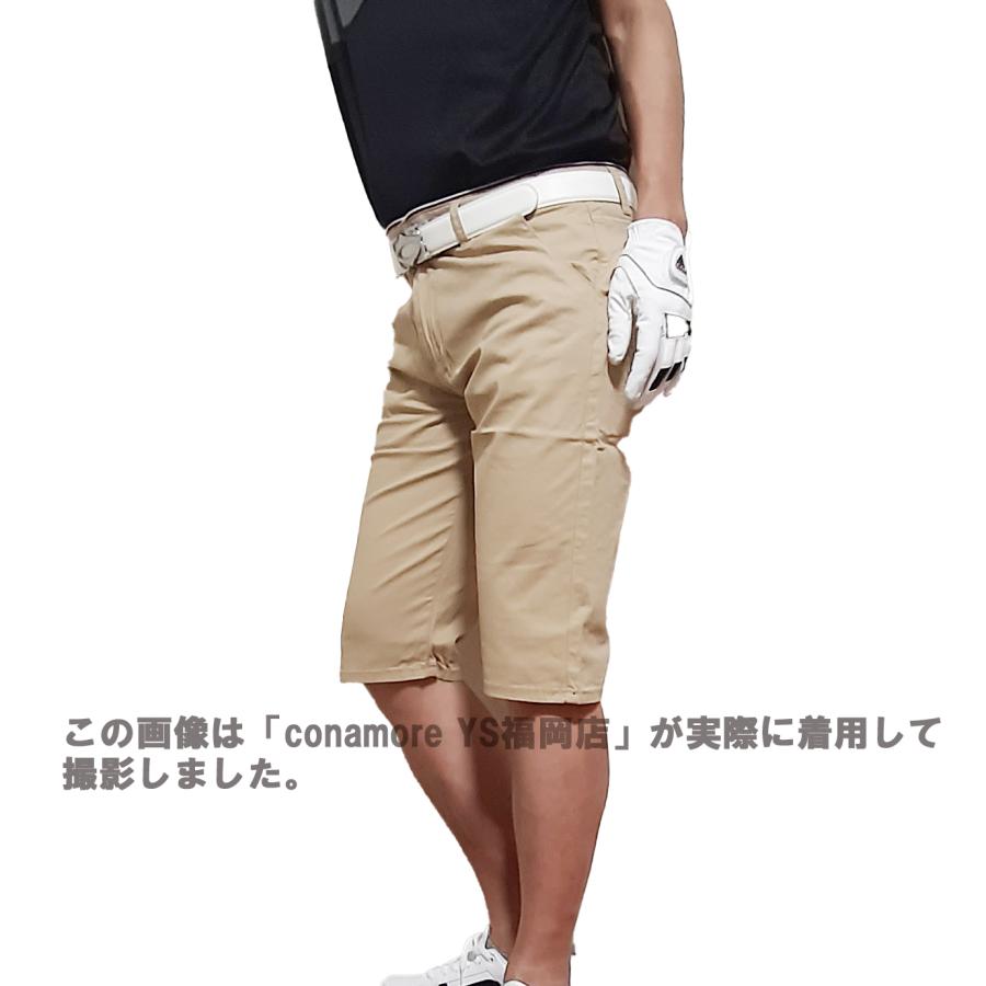 ゴルフウェア メンズ 夏 ストレッチパンツ ハーフパンツ 七分丈 膝下 ゴルフパンツ 半ズボン 無地 白 赤 紺 おしゃれ 春 秋 | ブランド登録なし | 19