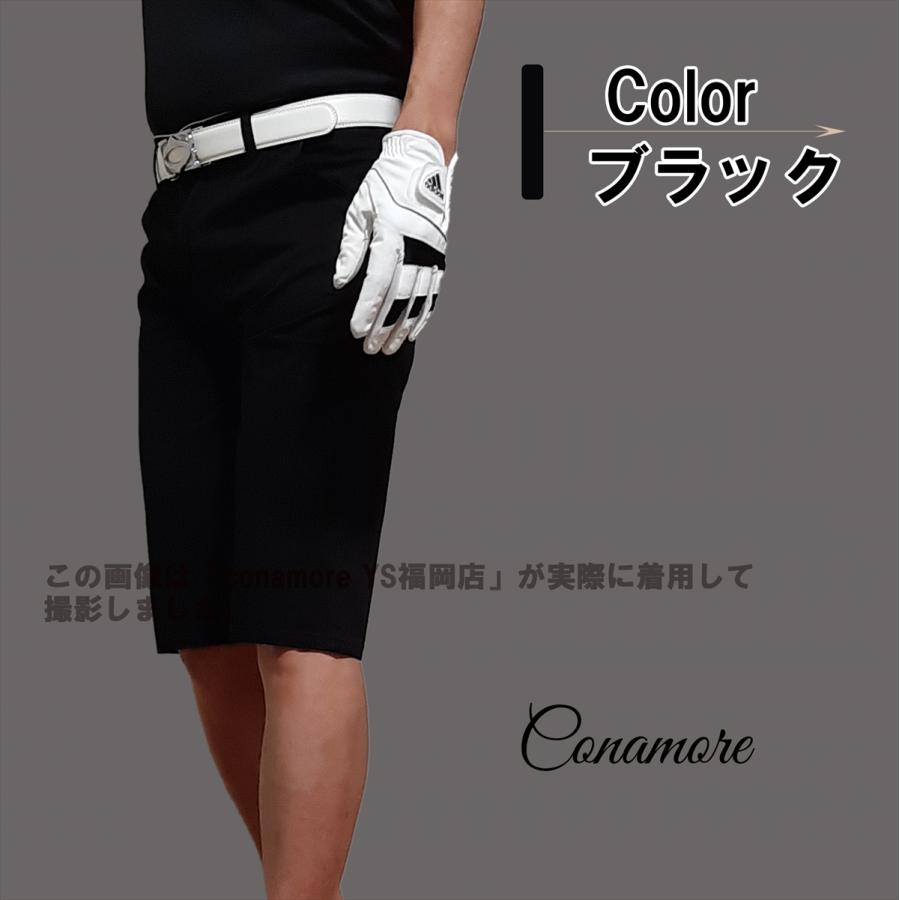 ゴルフウェア メンズ 夏 ストレッチパンツ ハーフパンツ 七分丈 膝下 ゴルフパンツ 半ズボン 無地 白 赤 紺 おしゃれ 春 秋 | ブランド登録なし | 24