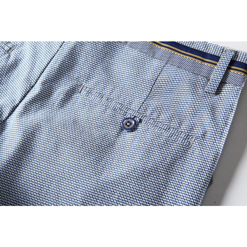 ゴルフウェア メンズ ゴルフパンツ ストレッチパンツ ズボン ロングパンツ チェック柄 おしゃれ 春 夏 秋 | ブランド登録なし | 11