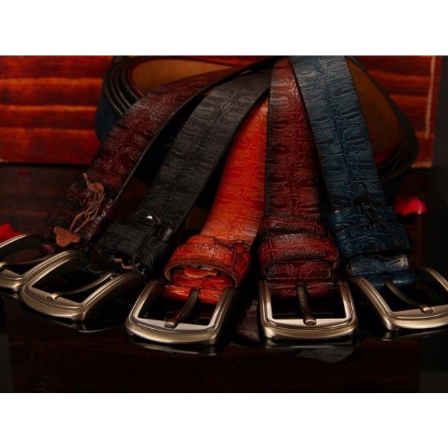 ゴルフベルト ベルト メンズ ゴルフ ベルト レザーベルト 本革 牛革 皮 ビジネスベルト カジュアルベルト 607 父の日 プレゼント | ブランド登録なし