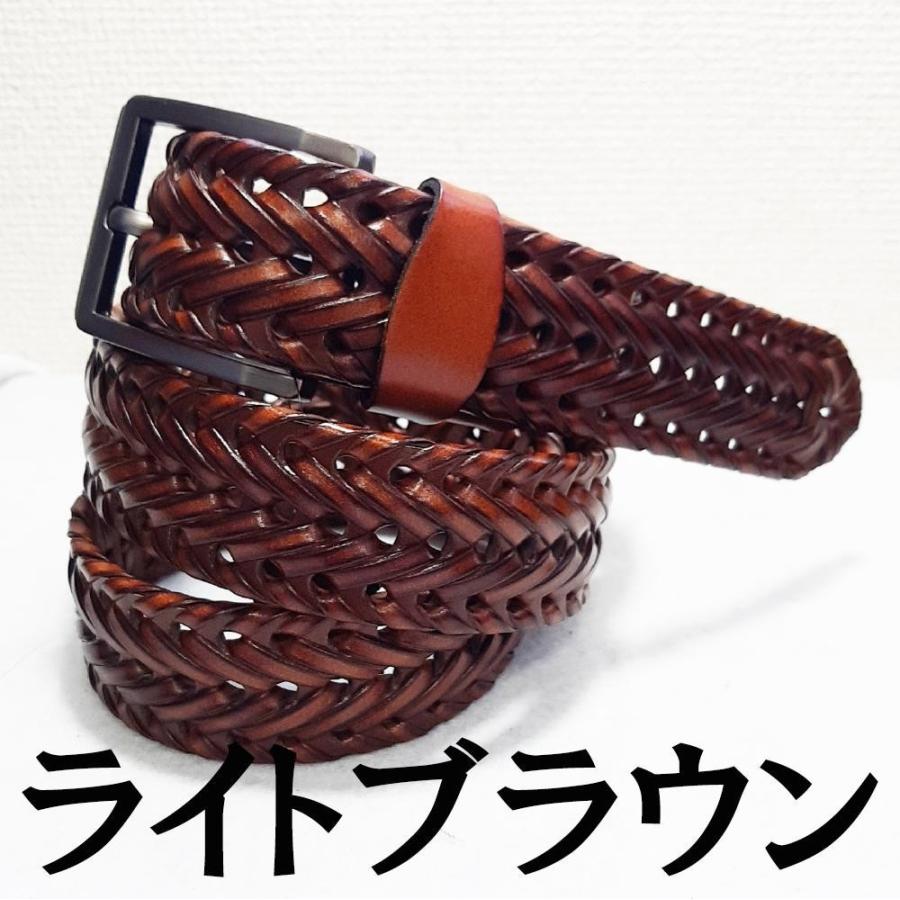 メッシュベルト メンズ レディース メッシュ ベルト 本革 牛革 ゴルフ カジュアル 学生 編み込み バックル 父の日 プレゼント | ブランド登録なし | 23