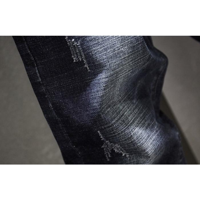 スキニーデニム スキニーパンツ デニム メンズ 大きいサイズ スキニー スキニージーンズ ダメージ ストレッチ デニム 夏 春 秋 冬 ズボン | ブランド登録なし | 05