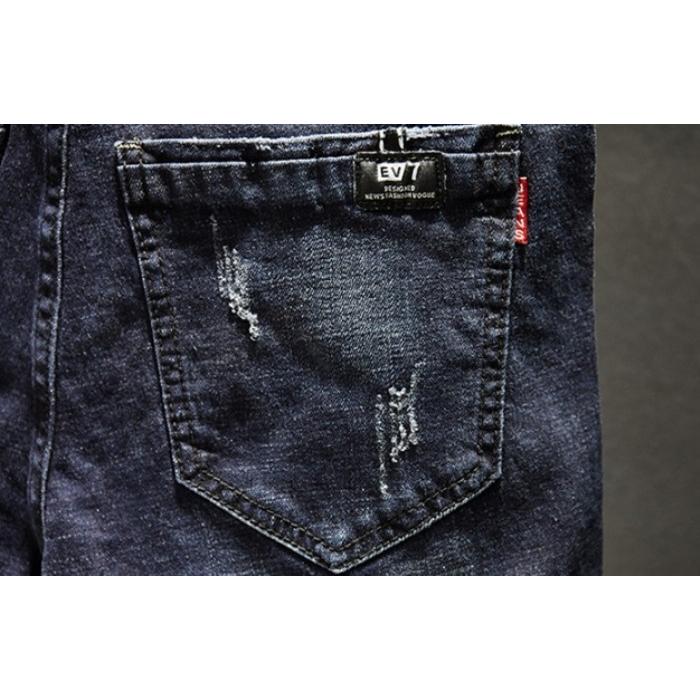 スキニーデニム スキニーパンツ デニム メンズ 大きいサイズ スキニー スキニージーンズ ダメージ ストレッチ デニム 夏 春 秋 冬 ズボン | ブランド登録なし | 06