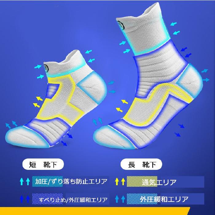 スポーツソックス 3足セット 中厚地 アウトドア トレッキング メンズ 靴下 くるぶし 父の日 プレゼント | ブランド登録なし | 11