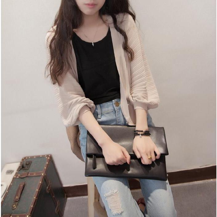 カーディガン レディース uv カット ショート丈 薄手ニット 無地 アウター 羽織り 春夏 | ブランド登録なし