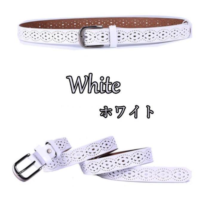 ゴルフベルト レディース ゴルフ ベルト ホワイト レッド ブラウン ブルー ベルト プレゼント | ブランド登録なし | 08