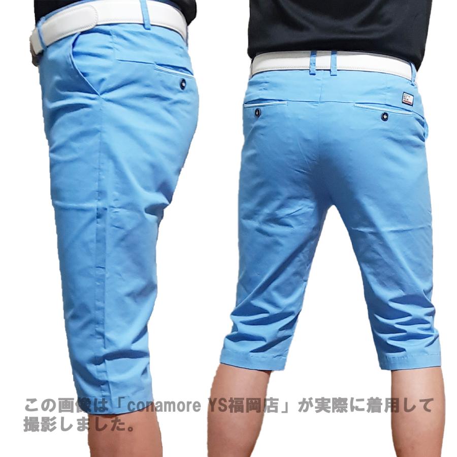 ゴルフウェア メンズ 春 夏 秋 ストレッチパンツ ハーフパンツ 七分丈 膝下 ゴルフパンツ 半ズボン 無地 おしゃれ 春 秋 | ブランド登録なし | 12