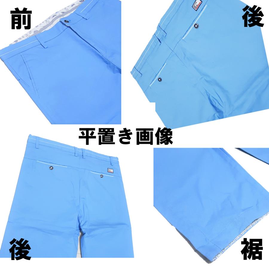 ゴルフウェア メンズ 春 夏 秋 ストレッチパンツ ハーフパンツ 七分丈 膝下 ゴルフパンツ 半ズボン 無地 おしゃれ 春 秋 | ブランド登録なし | 13