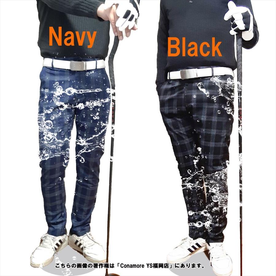 ゴルフウェア メンズ ストレッチパンツ パンツ ゴルフパンツ ズボン ロングパンツ チェック柄 おしゃれ 春 秋 冬　 | ブランド登録なし | 05