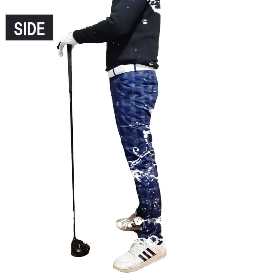 ゴルフウェア メンズ ストレッチパンツ パンツ ゴルフパンツ ズボン ロングパンツ チェック柄 おしゃれ 春 秋 冬　 | ブランド登録なし | 06