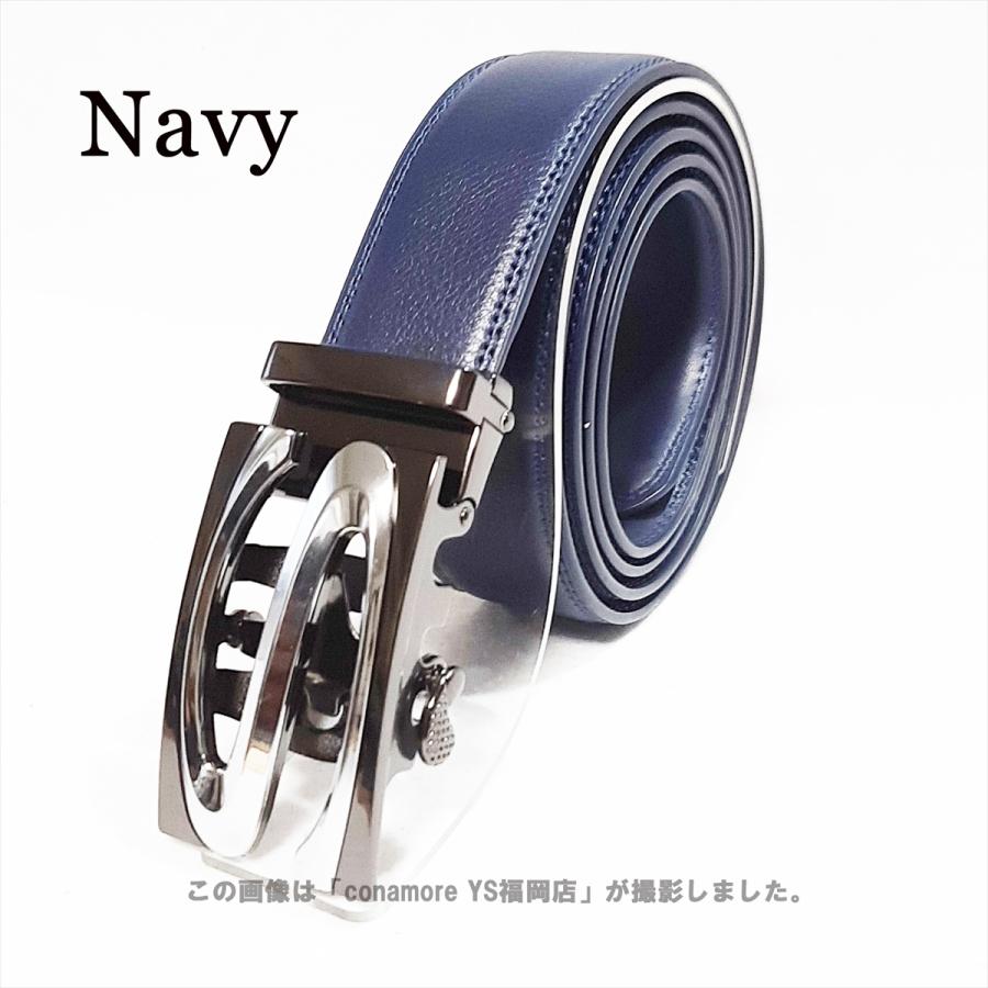 ゴルフベルト 白 黒 赤 ベルト メンズ おしゃれ ゴルフウエア レザーベルト オートロック 自動ロック プレゼント | ブランド登録なし | 20