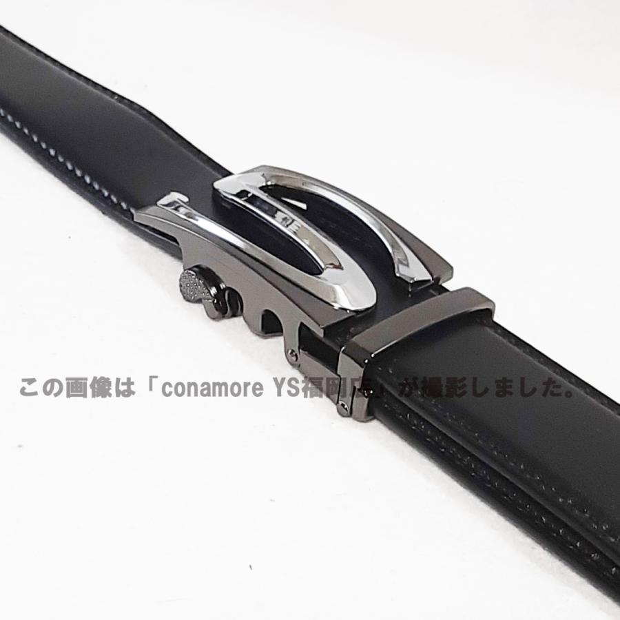 ゴルフベルト 白 黒 赤 ベルト メンズ おしゃれ ゴルフウエア レザーベルト オートロック 自動ロック プレゼント | ブランド登録なし | 13