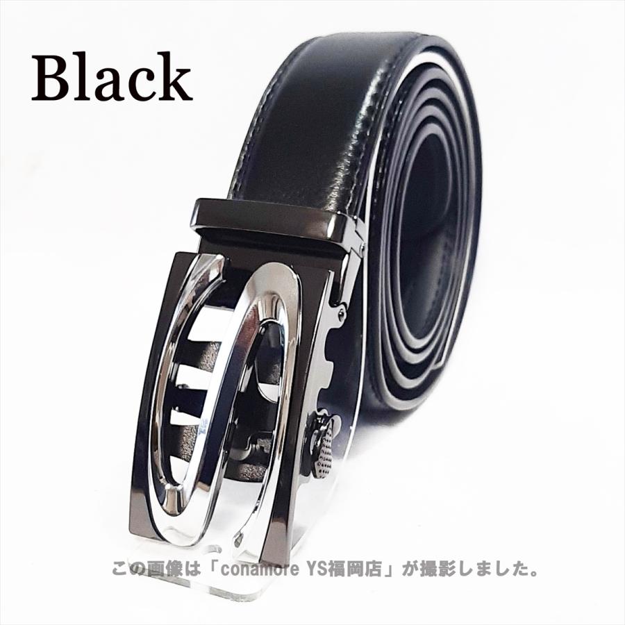 ゴルフベルト 白 黒 赤 ベルト メンズ おしゃれ ゴルフウエア レザーベルト オートロック 自動ロック プレゼント | ブランド登録なし | 14