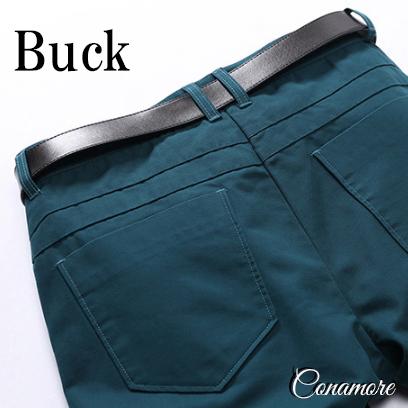 ゴルフウェア メンズ 夏 ハーフパンツ 七分丈 膝下 ゴルフパンツ 半ズボン 無地 白 赤 スカイブルー おしゃれ 春 秋 | ブランド登録なし | 07