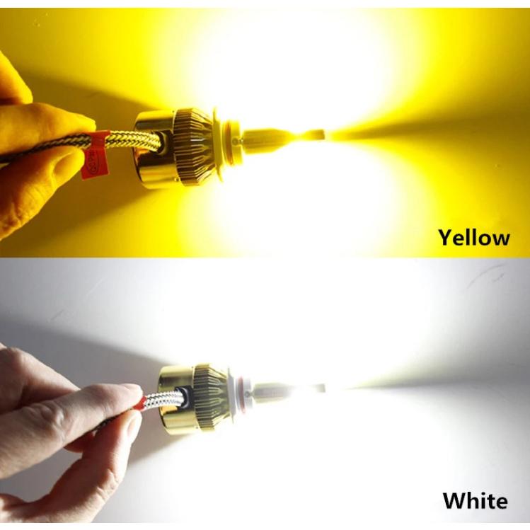 LED フォグランプ 二色切替 カラーチェンジ 9600LM 4形状 H8/H9/H11/H16  HB4 HB3 H3 H1 ホワイト イエロー 12V 24V |  | 04