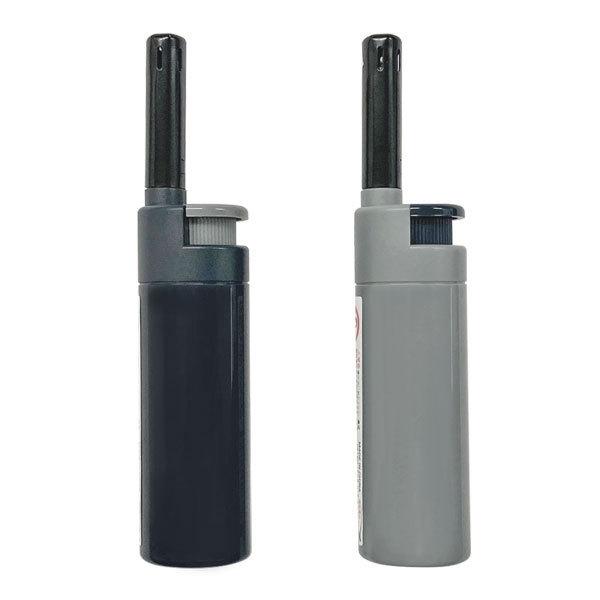 使い捨てライター Kapriグレー 2色セット 12本セット 各色6本ずつ 電子ライター Cr機能付 チャッカマン式 ガスライター 仏具 Kapri Gray ウィングファクトリー 通販 Yahoo ショッピング