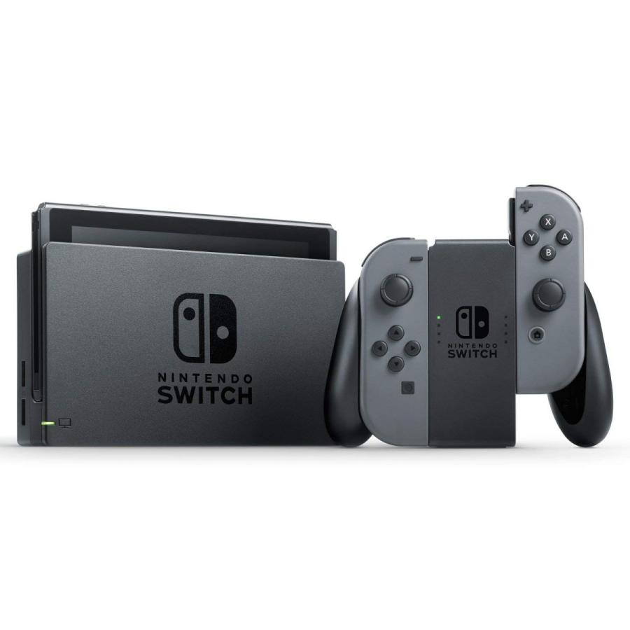 大人気 Nintendo Switch 本体 (ニンテンドースイッチ) 【Joy-Con (L) / (R) グレー】 【H2087796346】(13299円)