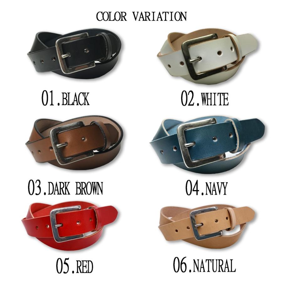 ベルト 栃木レザー ベルト メンズ 本革 35mm ロングサイズ 牛革 黒色 ダークブラウン ネイビー ホワイト レッド ヌメ革 国産 日本製 無地 カジュアル W003l Wing Leather 通販 Yahoo ショッピング