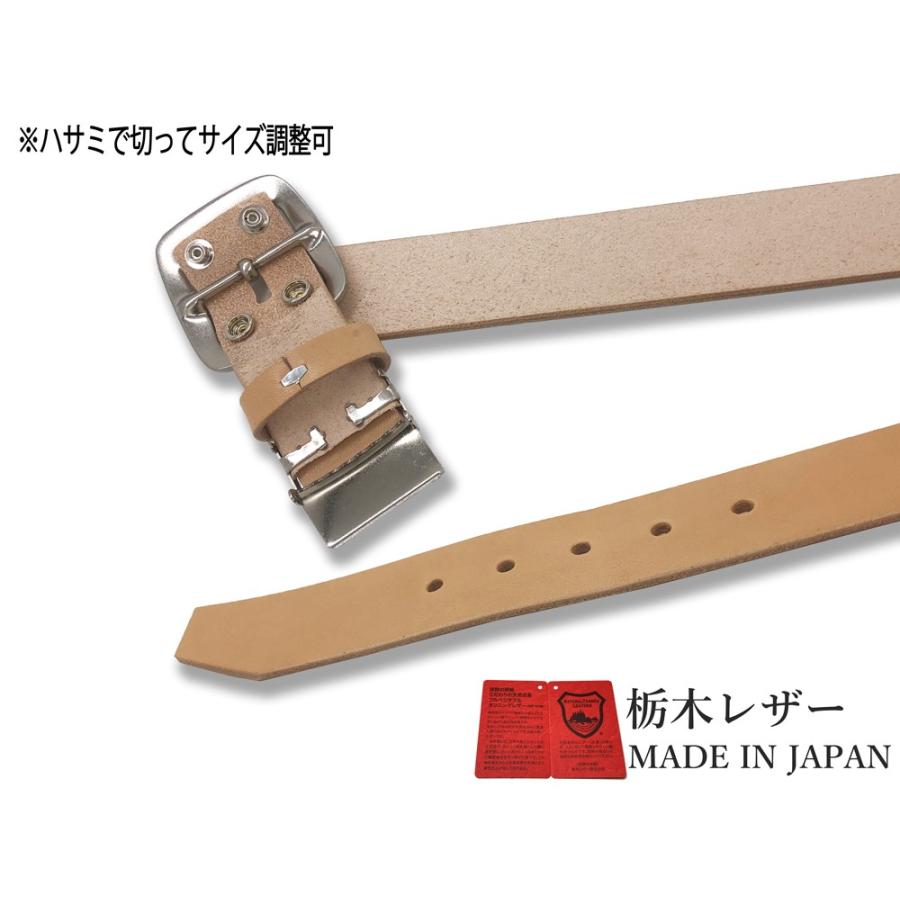 栃木レザー ベルト メンズ 訳あり B品 アウトレット 本革 40mm 牛革 6カラー ヌメ革 ロングサイズ 国産 日本製 無地｜wingleather｜19