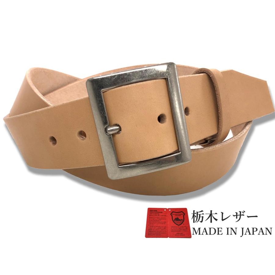 ベルト 栃木レザー メンズ 本革 Mサイズ 40mm 牛革 6カラー 2 