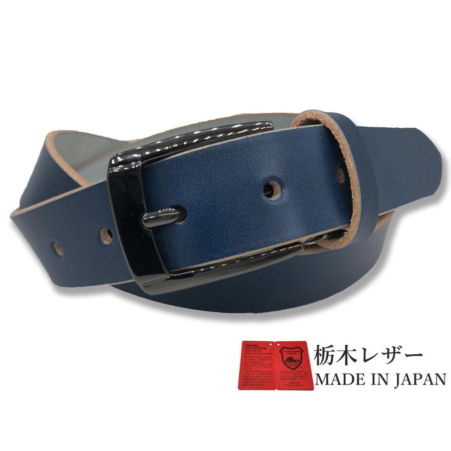 ベルト 栃木レザー ベルト メンズ ビジネス 本革 6カラー ヌメ革 牛革 国産 日本製 無地 カジュアル 30mm |  | 18