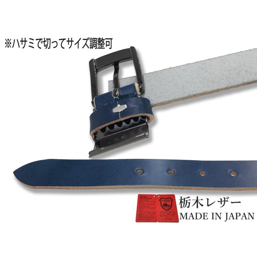 ベルト 栃木レザー ベルト メンズ ビジネス 本革 6カラー ヌメ革 牛革 国産 日本製 無地 カジュアル 30mm |  | 20