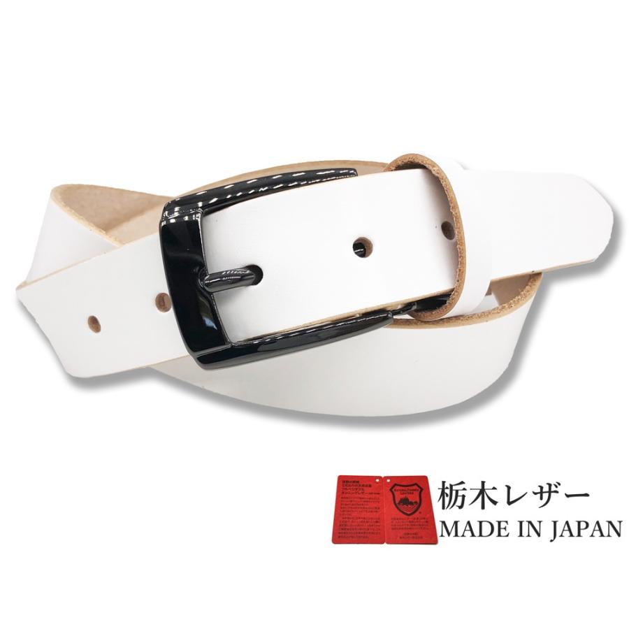 ベルト 栃木レザー ベルト メンズ ビジネス 本革 6カラー ヌメ革 牛革 国産 日本製 無地 カジュアル 30mm |  | 24