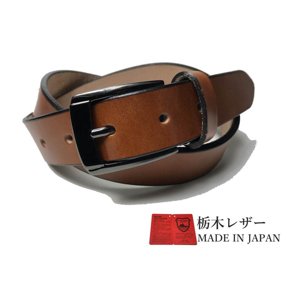 ベルト 栃木レザー ベルト メンズ ビジネス 本革 6カラー ヌメ革 牛革 国産 日本製 無地 カジュアル 30mm |  | 12