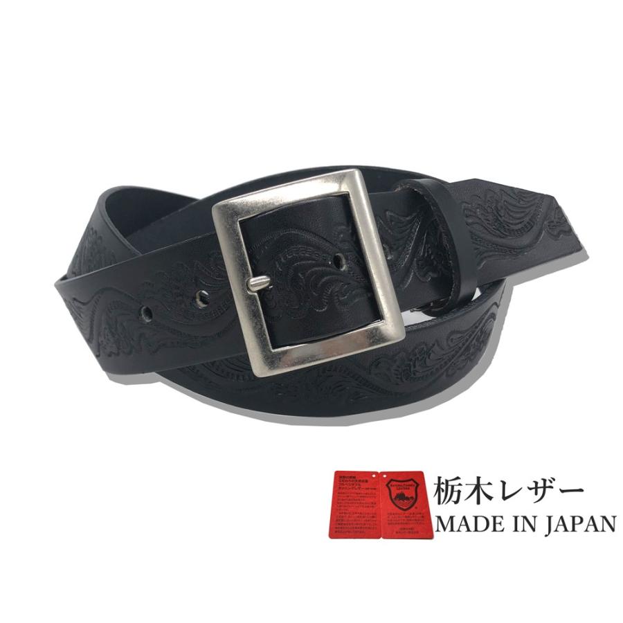 ベルト 栃木レザー メンズ 本革 Mサイズ 40mm 牛革 6カラー 2