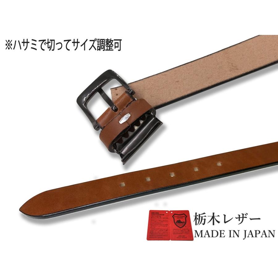 訳あり b品 ベルト 栃木レザー ベルト メンズ ビジネス 本革 6カラー ヌメ革 牛革 国産 日本製 無地 カジュアル 30mm |  | 10