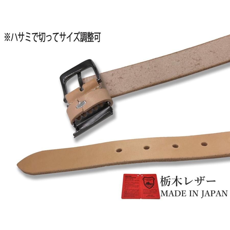 訳あり b品 ベルト 栃木レザー ベルト メンズ ビジネス 本革 6カラー ヌメ革 牛革 国産 日本製 無地 カジュアル 30mm |  | 12