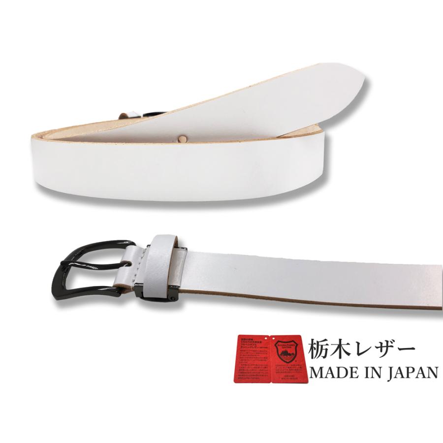 訳あり b品 ベルト 栃木レザー ベルト メンズ ビジネス 本革 6カラー ヌメ革 牛革 国産 日本製 無地 カジュアル 30mm |  | 17
