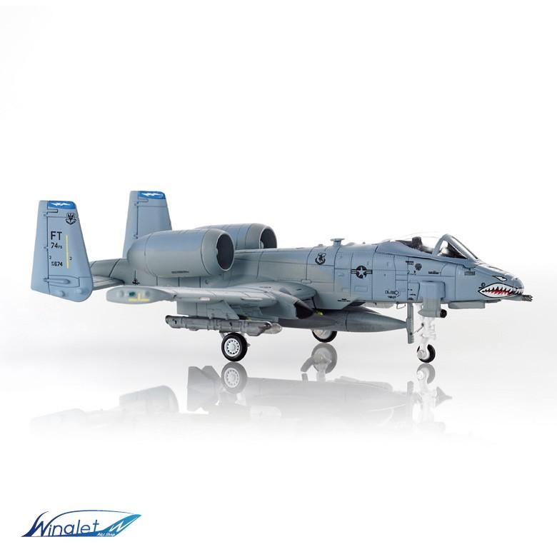 S14 エスワンフォー ダイキャストモデル 1/144  A-10C  サンダーボルト 第74戦闘飛行隊 フライングタイガーズ 完成品 スケールモデル ミリタリー 航空｜winglet｜03