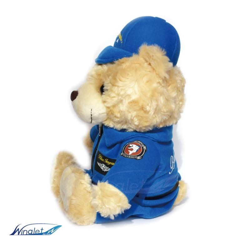 ラッピング 無料 航空自衛隊 ブルーインパルス パイロット テディベア