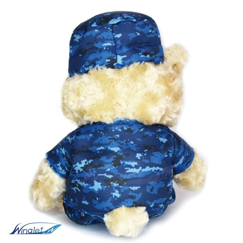 ラッピング 無料 海上自衛隊 デジタル 迷彩 テディベア 自衛隊