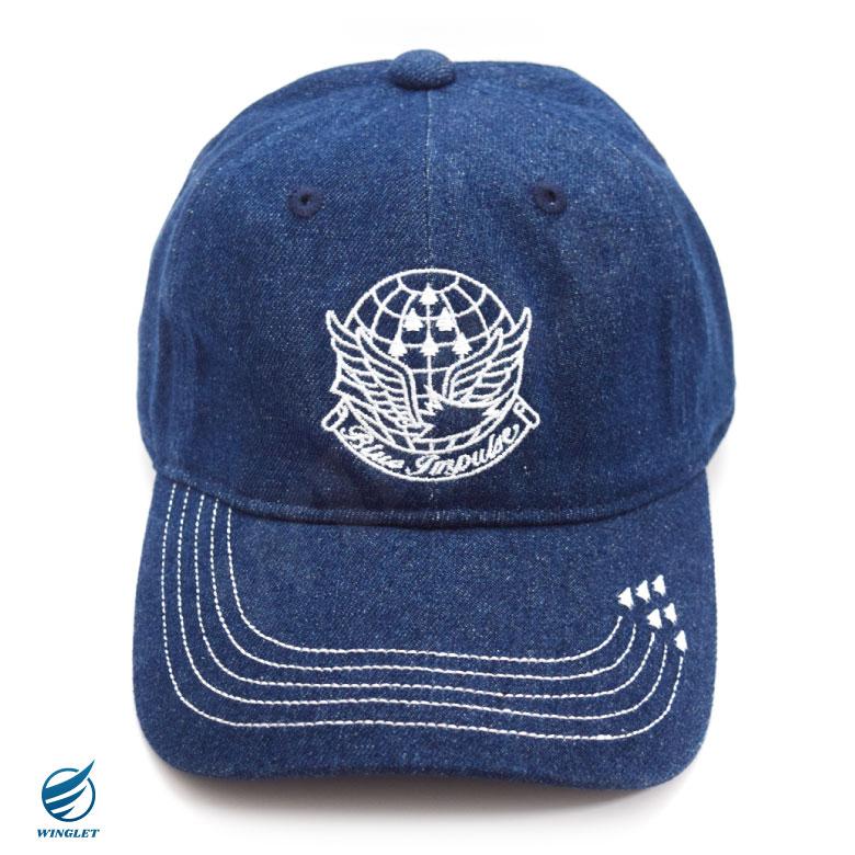 航空自衛隊 ブルーインパルス キャップ 帽子 デニム タイプ 男女兼用 大人 フリーサイズ JASDF blueimpulse cap 自衛隊 ファッション 航空祭 グッズ アイテム |  | 03