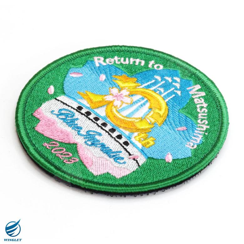 航空自衛隊 ブルーインパルス 2023 ツアー ワッペン ベルクロ