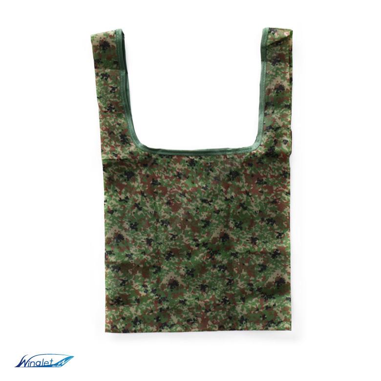 陸上自衛隊 陸自 迷彩 コンパクト エコバッグ 折りたたみ コンビニ お