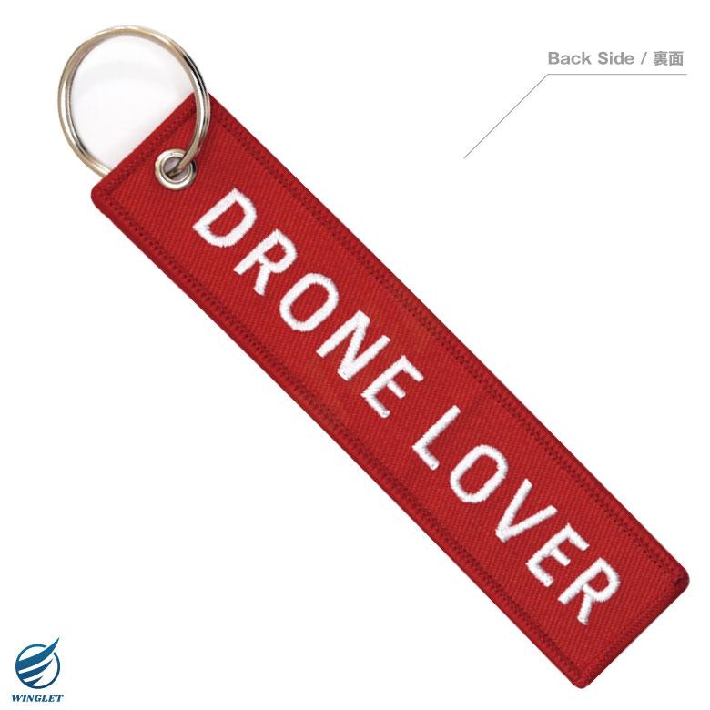 FLY SAFE DRONE LOVER ドローン フライトタグ カラー レッド