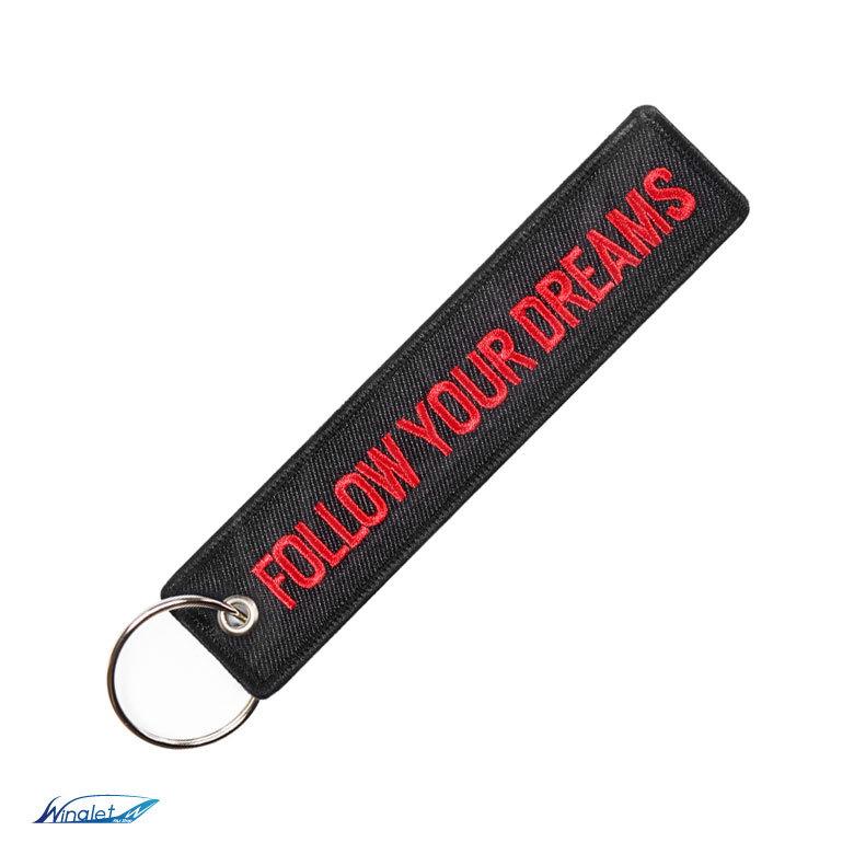 タグ付き美品 ポケセン ドットコレクション キーチェーン セット m778 FOLLOW YOUR DREAMS キーチェーン カラー ブラック 1個 刺繍