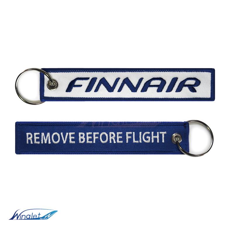 Kool Krew フィンエアー Finnair タグ キーホルダー REMOVE BEFORE FLIGHT 旅行 国際線 飛行機 エアライン 航空 タグ グッズ アイテム｜winglet｜03